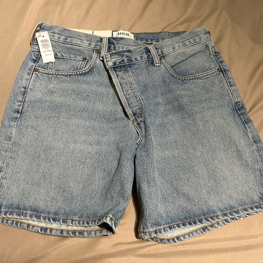 Agolde Criss Cross Shorts size 28